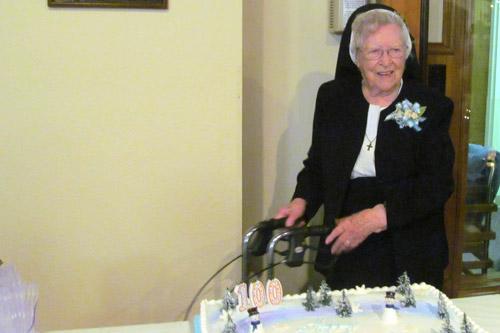 “I have been a Sister of Mercy for almost 80 years and I knew that was what I wanted to be when I was 15,” she said. “Although I have had my ups and downs, I have really enjoyed my life.”