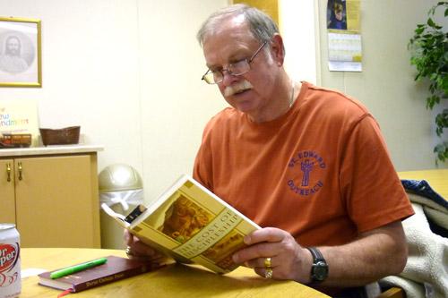 David Mounsey offers thoughtful insights about the latest book the St. Edward Book Club is reading. Fran Presley photo