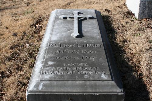 “Col. Terry was a true Southern gentleman, courtly in manners and distinguished in appearance,” according to the Nov. 10, 1917, obituary in The Guardian (predecessor to Arkansas Catholic). He died Nov. 4, 1917 at 67 years old and is buried at Calvary Cemetery in Little Rock. (Aprille Hanson)
