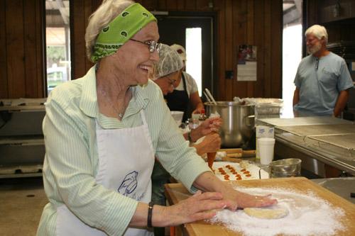 Roberta Uhiren said of the Slovak Bakers, “We have as much fun as we do work.” (Aprille Hanson photo)
