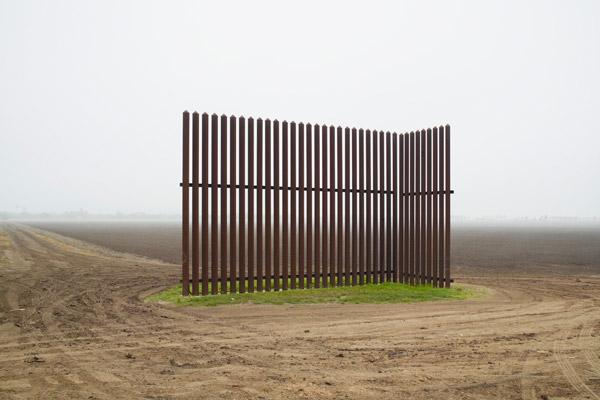 Wall, Near Los Indios, Texas, 2015 (El muro, Los Indios, Texas); Richard Misrach, Pigment print 60 × 80 in.