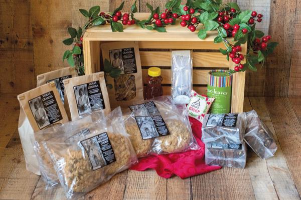 Buyers of Little Portion Bakery’s large Christmas gift box can choose to include Jubilee Cherry and Chocolate Breakfast Cookies. The gift box sells for $135.