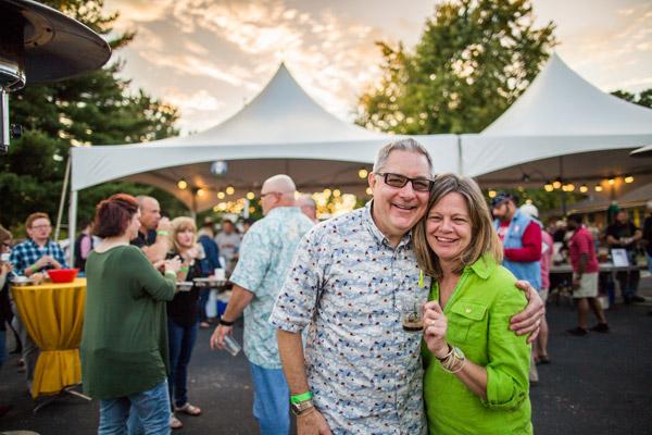 Tom and Karen Maddock, St. Raphael parishioners, are the brains behind the brew and chili success of "Brewtober." Their enthusiasm for hobby brewing inspired the establishment of this unusual annual event in 2014. (Travis McAfee photo)