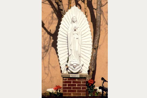 This photo of Our Lady of Guadalupe at St. Raphael Church in Springdale received honorable mention for Mary Graham of Fayetteville.