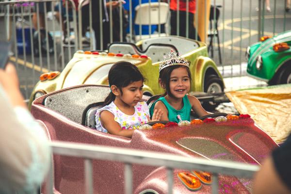 Kiddie rides were a big hit for visitors to Summerfest Aug. 18. (Travis McAfee photo)