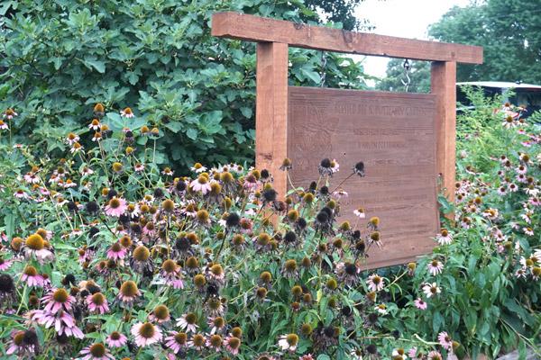 The Blessed Bee and Butterfly Pollinator Garden at St. Joseph Center of Arkansas in North Little Rock is an official Monarch Waystation. (Aprille Hanson photo)