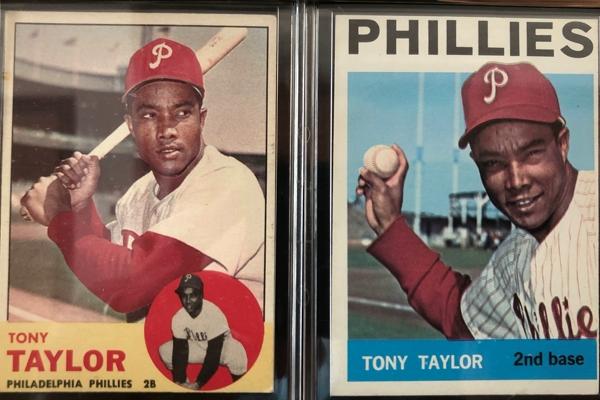 Bishop Anthony B. Taylor has a special place in his office for his boyhood collection of baseball cards featuring Antonio “Tony” Taylor, a player who shared his name and devout Catholic faith.
