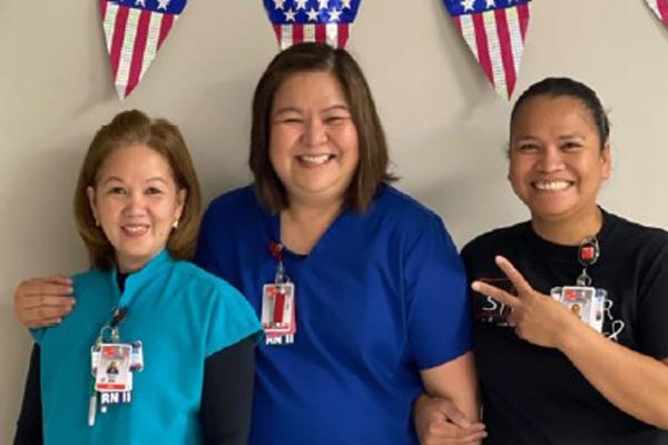 St. Bernards Guardian program has allowed the hospital to recruit Filipino nurses to help with the nursing shortage. Several of those nurses have become U.S. citizens. Courtesy St. Bernard Medical Center