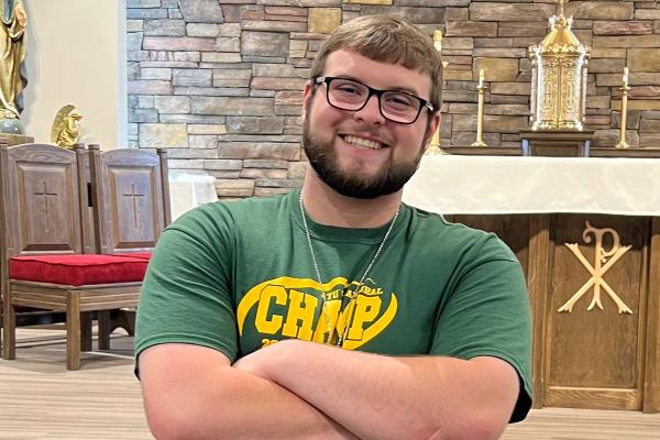 A Morrilton native, Jacob Moellers said attending Mass with his family at Sacred Heart Church felt like clockwork -- until his sophomore year of high school when he attended the Search #140 youth retreat. 