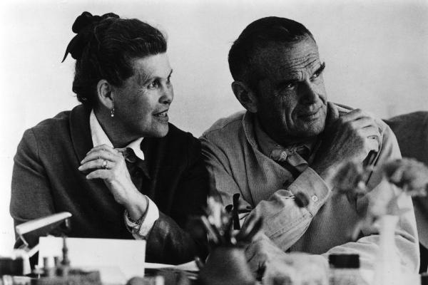 Charles Eames and his second wife, Ray, married in 1941 and spent the next three decades making significant contributions to fine arts and architectural design. © Eames Office, LLC. All rights reserved.