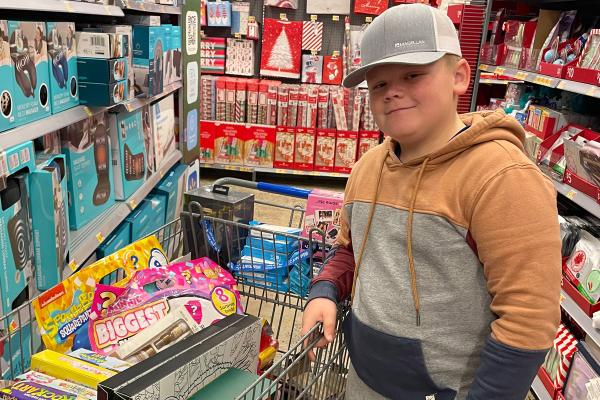 After collecting money for his toy drive, Eli Paladino personally went to stores on Black Friday to buy the toys he had received the year before for children staying at Arkansas Children’s Hospital over the holidays. 