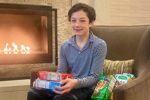 Rhys Shipley, a sixth grader at St. Joseph School in Fayetteville, has had his share of challenges on the path to the Catholic faith. (Courtesy Jamie Shipley)